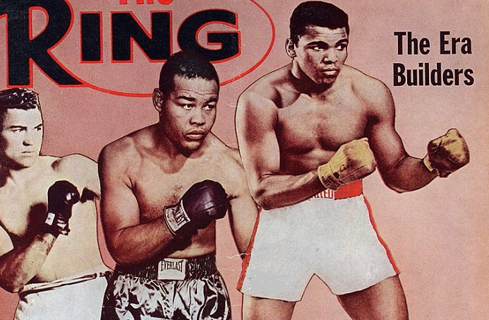 1948 October - The Ring Magazine - Jack Johnson vs. James J. Jeffries :  Will This Happen To Joe Louis?